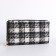 Women's wallet with lightning, black color