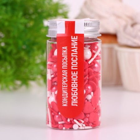 Confectionery Sprinking "Love Message", 50 g-1
