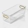 The storage container "Tenderness", 28 × 11 × 9.5 cm, the color is transparent