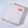Desktop mirror, on a flexible leg, mirror surface 13.5 × 16.2 cm, white color