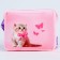 Children's bag "cat with butterflies", plush