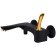 Bath mixer D&K Venice Baciano DA1033259, single -leaf, black/gold
