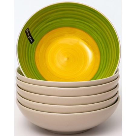 Elrington plates “Airgraph. Green meadow ", 18 cm, 540 ml, 6 pcs