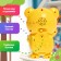 Musical toy "Favorite friend: Bear", sound, light, yellow color