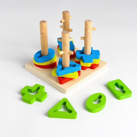 Pyramid logical 4 columns, 16 parts-1
