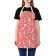 Apron kitchen with a photo print "Abstraction", adjustable, size OS