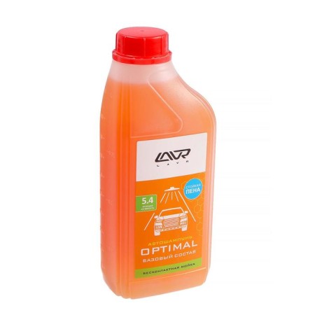 Lavr Optimal Non -contact auto -shampoo 1:60, 1 l, bottle LN2316-1