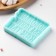 Silicone form “There would be more like you!”, 8.7 × 7 × 1 cm, turquoise color