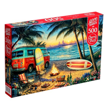 Puzzle "House on wheels", 500 elements