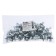 Self -cuts roof tundra krep with a drill 5.5x25 mm, zinc, 60 pcs.