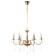Maldiva chandelier 6he14 40W gold 62x62x32-82cm Bayerlux