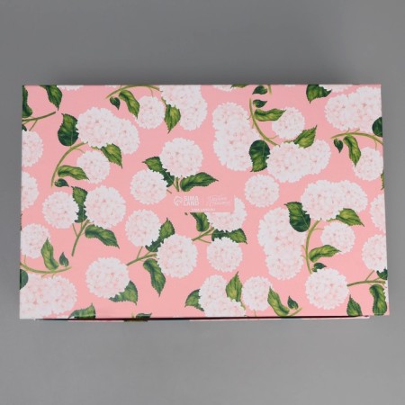 Gift box, packaging, "flowers", 38 x 25 x 13.5 cm-4