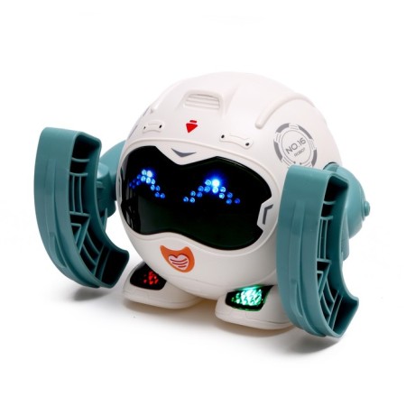 The robot "Nevalyashka", light and sound effects, the color of mix-5