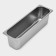 Gastrootiness 2/4 of stainless steel, 150 mm, 53 × 16.4 × 15 cm, thickness 0.8 mm