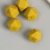 Busina silicone "polyhedron" olive d = 1.7 cm