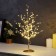 LED bush "Drops of dew" 35 × 26 × 3 cm, 10 LED, constant glow, from batteries CR2032x2 (complete), glow warm white