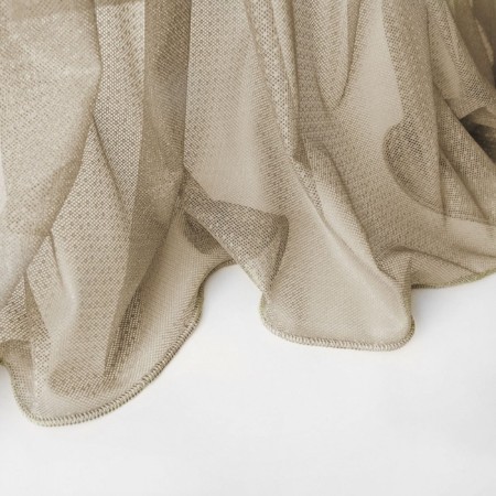 Tulle "Story", size 500x270 cm, cappuccino color-2