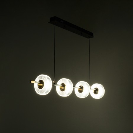 Lamp with PDD "Malmo" LED 20W 3000-6000K black and gold 180x15x15-115 cm-2