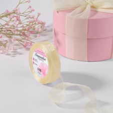 Kapron tape, 20 mm, 20 ± 1 m, ivory ivory # 08