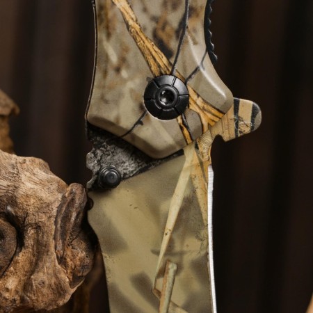 Folding “camouflage” knife 20.6cm, 86mm blade/2.6 mm-2