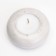 Candle "Complete. Marble" in the candlestick of gypsum large, 11x5 cm, marble with black stripes