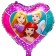 Air balloon "Snow White, Rapunzel and Ariel", 18 inches, foil, princesses