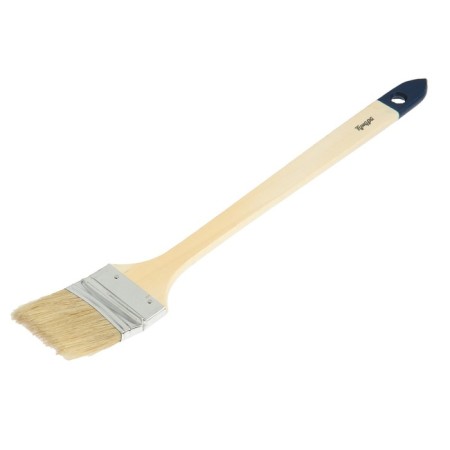 Radiator tundra, natural bristles, wooden handle, 2.5 ", 63 mm