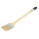 Radiator tundra, natural bristles, wooden handle, 2.5 ", 63 mm