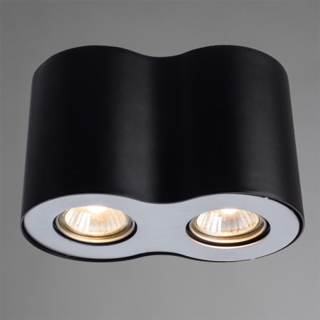 Falcon 2x50W GU10 lamp, black 11x20x13 cm-1