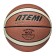 Basketball ball atemi, size 7, composite. skin, 12 panels, BB900N, district 75-78, glued 105307