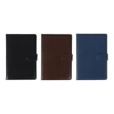 Diary Leduced A5,100 sheets in a cage, with a header, PVC cover, mix