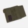 Women's wallet on magnets, green color