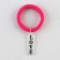 Hair elastic band with acrylic additional by element "Love", 4 cm