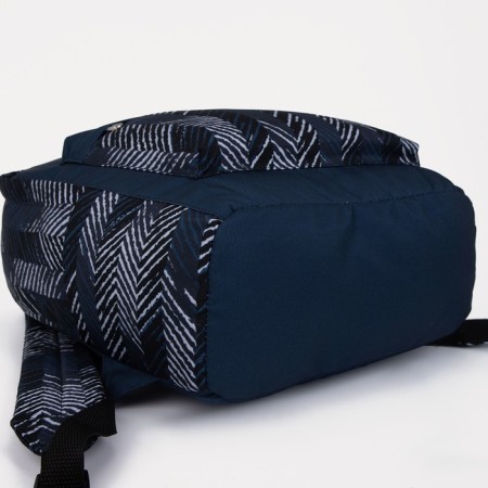 A backpack with a zipper, Erich Krause, Blue Color-2