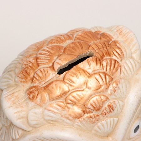 Piggy bank "Council" 18x18x25cm, beige-4