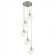 Suspended lamp Citilux "Tommy" CL102051, 36x36x56 cm, 5x40W, E14, gray color