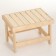 Bench "Topchans" 60x40x45 cm larch rocks