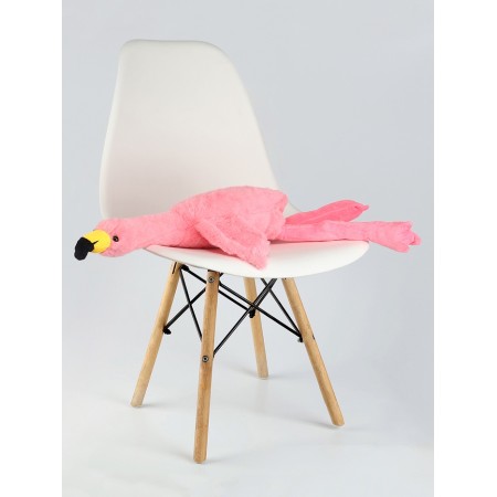 Soft toy "Flamingo", 70 cm, pink color-4
