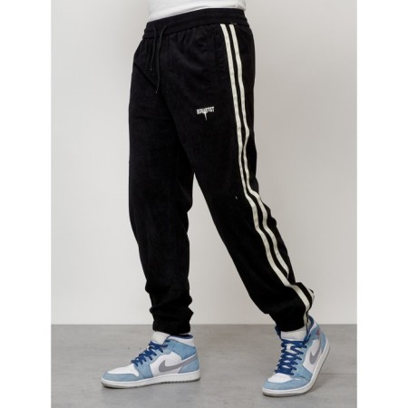 Sports suit men's, size 56, black color-5