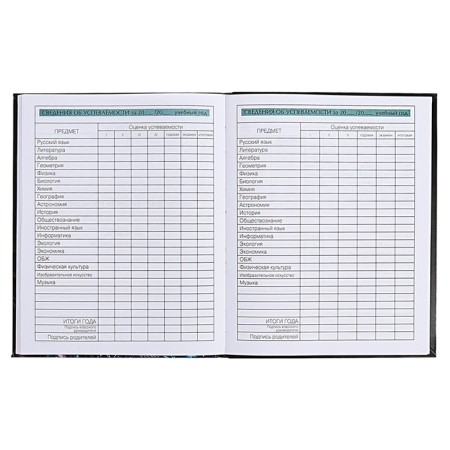 Diary for 5-11 grades of Technoboom No. 4, integral cover, glossy lamination, 48 sheets, block 70 g/m2-12