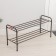 Shoe stand, 2 tiers, 87 × 30 × 45 cm, copper antik