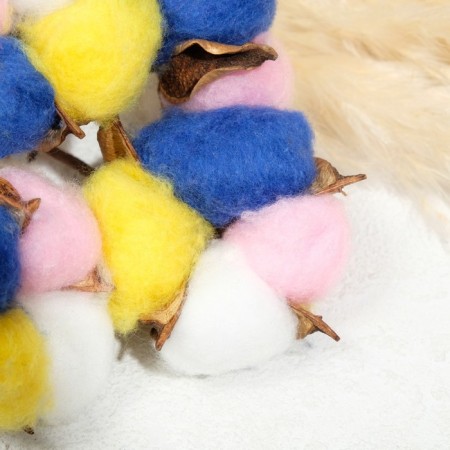 Sukhotzet "Cotton" D-5 cm, 30 cm, mix set 5 pcs-2