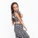 Costume for girls, black/white color, height 146 cm