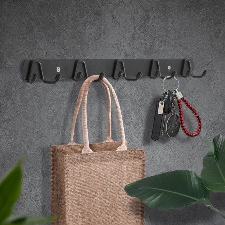 Cappio CVP003 hanger, metal, five -rose, black color