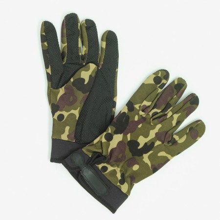 Tactical gloves "storm tactic", m, fabric, camouflage