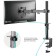 Broat Black Black 10 "-32" Max.8kg Table turn and slope for monitors