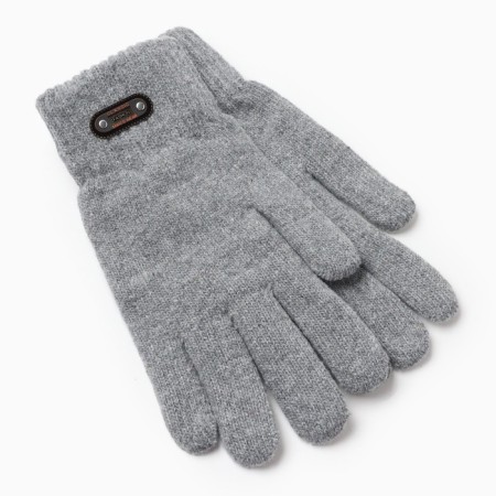 Male gloves, gray color, size 11