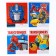 Notebook in a line of 18 sheets, 4 types of mix, cover coated paper, transformers