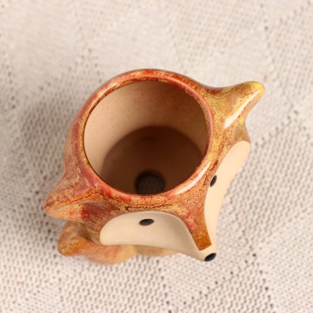 Pot "Frying Fred" Red, 8x9x9cm-4