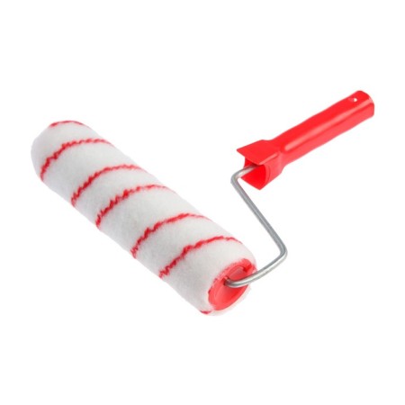 Lom roller, polyamide, 230 mm, handle d = 6 mm, d = 48 mm, pile 12 mm